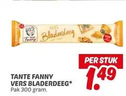 Dekamarkt Tante fanny vers bladerdeeg aanbieding