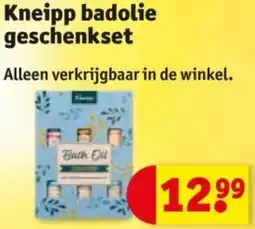 Kruidvat Kneipp badolie geschenkset aanbieding