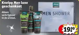 Kruidvat Kneipp Men luxe geschenkset aanbieding