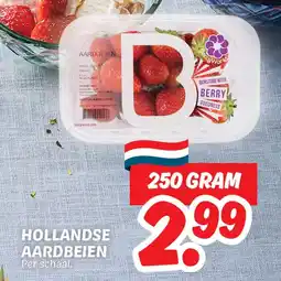 Dekamarkt Hollandse aardbeien aanbieding