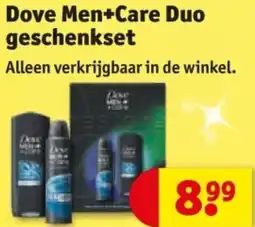 Kruidvat Dove Men+Care Duo geschenkset aanbieding