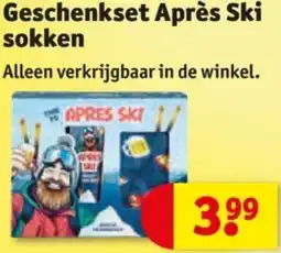 Kruidvat Geschenkset Après Ski sokken aanbieding