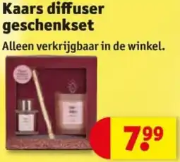 Kruidvat Kaars diffuser geschenkset aanbieding