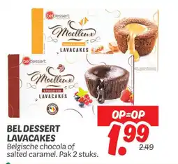 Dekamarkt Bel dessert lavacakes aanbieding