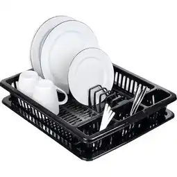 ANWB Michelino Afdruiprek met lekbak Zwart aanbieding