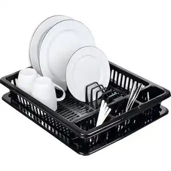 ANWB Michelino Afdruiprek met lekbak Zwart aanbieding