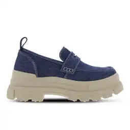Foot Locker Buffalo Aspha Loafer Sneakers Dames - Blauw - Maat 40 - Synthetisch, Leer aanbieding