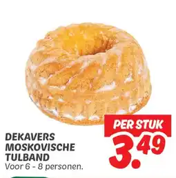 Dekamarkt Dekavers moskovische tulband aanbieding