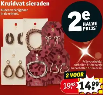 Kruidvat Kruidvat sieraden aanbieding