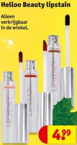 Kruidvat Helloo Beauty lipstain aanbieding