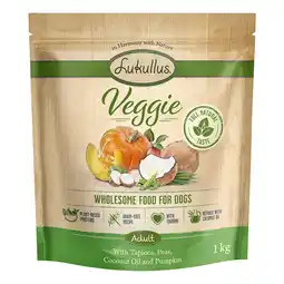 Zooplus 5x1kg Lukullus Veggie Graanvrij Honden Droogvoer aanbieding