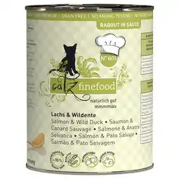 Zooplus 24x 380g catz finefood Ragout No.605 aanbieding