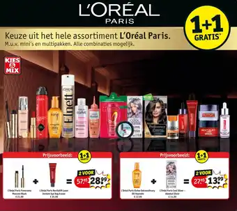Kruidvat Keuze uit het hele assortiment L'Oréal Paris. aanbieding