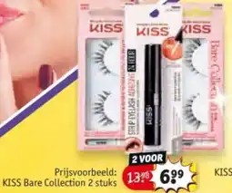 Kruidvat KISS Bare Collection aanbieding