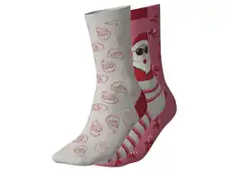 Lidl esmara 3 Paar dames kerstsokken aanbieding