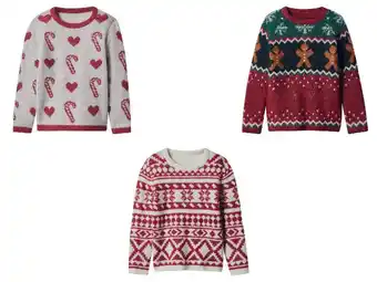 Lidl lupilu Gebreide kinder kersttrui aanbieding