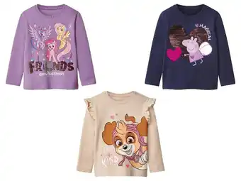 Lidl Kinder longsleeve aanbieding