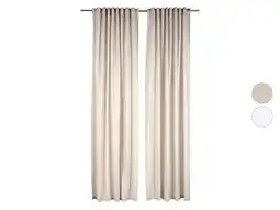 Lidl LIVARNO Gordijnen 135 x 254 cm aanbieding