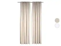 Lidl LIVARNO Gordijnen 135 x 254 cm aanbieding