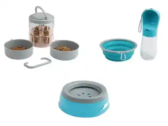 Lidl zoofari Reis voerbak, drinkbak of drinkfles en voerbak aanbieding