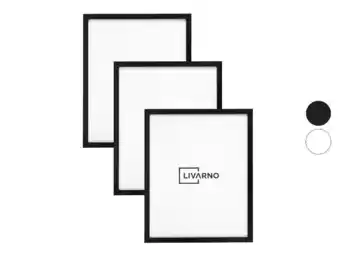 Lidl LIVARNO Set van 3 fotolijsten 40 x 50 cm aanbieding