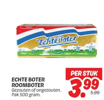 Dekamarkt Echte boter roomboter aanbieding