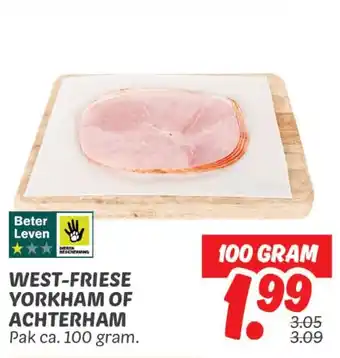 Dekamarkt West-friese yorkham of achterham aanbieding