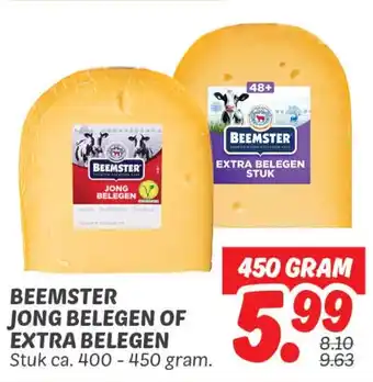 Dekamarkt Beemster jong belegen of extra belegen aanbieding