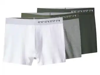 Lidl esmara Men Set van 3 heren boxers aanbieding