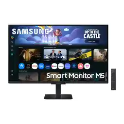 MediaMarkt Samsung Smart Monitor M5 Ls32fm500euxen - 32 Inch 1920 X 1080 (full Hd) Va-paneel aanbieding
