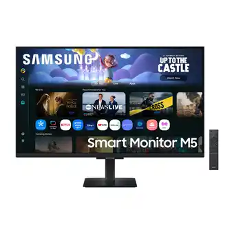 MediaMarkt Samsung Smart Monitor M5 Ls32fm500euxen - 32 Inch 1920 X 1080 (full Hd) Va-paneel aanbieding