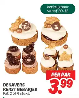 Dekamarkt Dekavers kerst gebakjes aanbieding