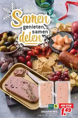 Dekamarkt Dekavers paté aanbieding