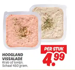 Dekamarkt Hoogland vissalade aanbieding