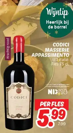 Dekamarkt Codici masserie appassimento aanbieding