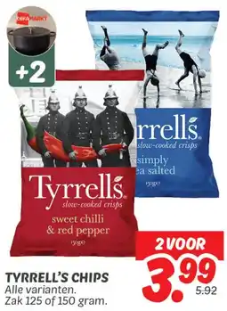 Dekamarkt Tyrrell's Chips aanbieding