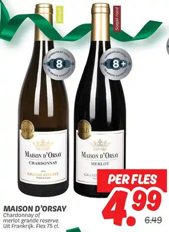 Dekamarkt Maison D'Orsay aanbieding