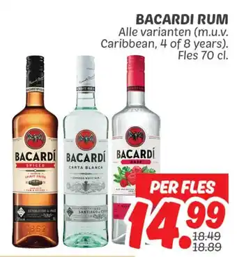 Dekamarkt Bacardi Rum aanbieding