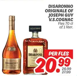 Dekamarkt Disaronno Originale of Joseph Guy V.S. Cognac aanbieding