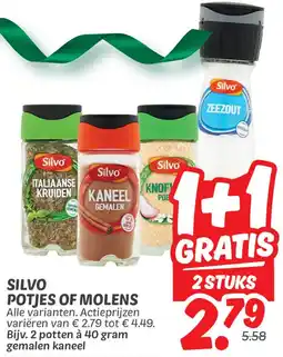 Dekamarkt Silvo Potjes of Molens aanbieding