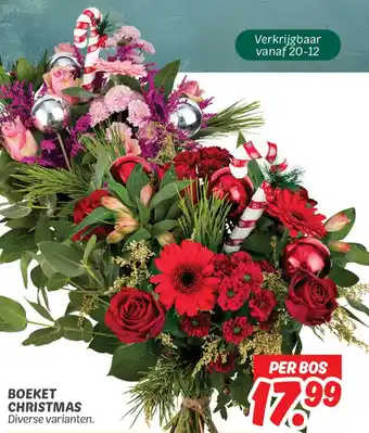 Dekamarkt Boeket Christmas aanbieding