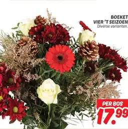 Dekamarkt Boeket Vier 't Seizoen aanbieding