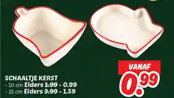 Dekamarkt Schaaltje Kerst aanbieding
