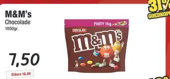 Budget Food M&M's Chocolade aanbieding