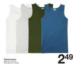 Zeeman Kinder hemd aanbieding