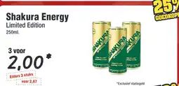 Budget Food Shakura Energy aanbieding