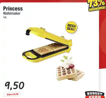 Budget Food Princess Wafelmaker aanbieding