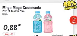 Budget Food Mogu Mogu Creamsoda aanbieding