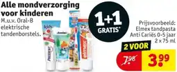 Kruidvat Alle mondverzorging voor kinderen aanbieding