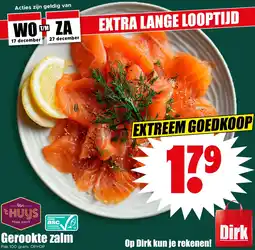 Dirk Gerookte zalm aanbieding